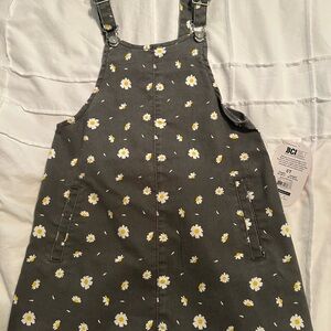 Floral Kids Overalls